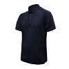 SENSOR MERINO ACTIVE tricou polo bărbați cu mânecă scurtă albastru intens