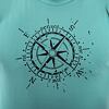SENSOR COOLMAX TECH COMPASS tricou bărbătesc cu mânecă scurtă mentă