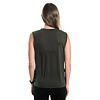 SENSOR MERINO AIR FOX cămașă fără mâneci de damă verde olive