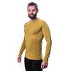 SENSOR MERINO AIR tricou cu maneca lunga pentru barbati mustar