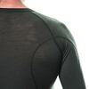 SENSOR MERINO AIR tricou bărbătesc cu mânecă lungă verde olive