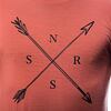 SENSOR MERINO ACTIVE SNSR tricou bărbătesc cu mânecă scurtă terracotta