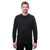 SENSOR MERINO UPPER traveller hanorac pentru bărbați negru