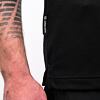 SENSOR MERINO BLEND ELEMENTS tricou barbatesc cu maneca scurta, negru