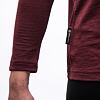 SENSOR MERINO AIR traveller tricou dama cu maneca lunga rosu port