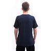 SENSOR MERINO BLEND MOON tricou bărbătesc cu mânecă scurtă albastru adânc