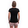 SENSOR MERINO ACTIVE NO LOGO tricou dama maneca scurta negru
